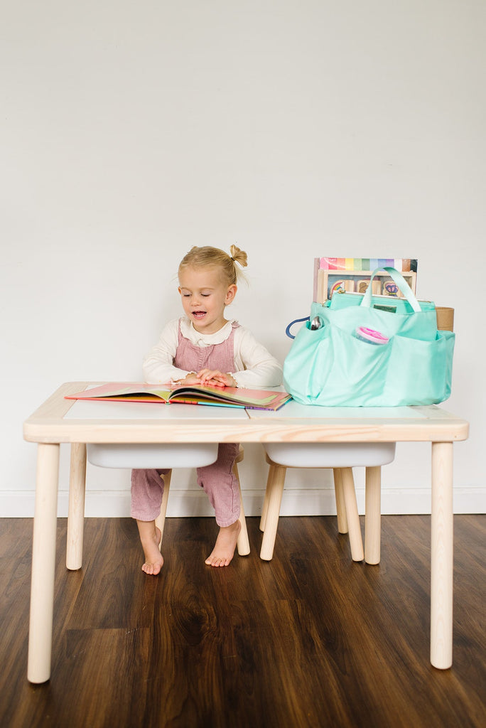 Activity Table with Lily Jade Insert - Lily Jade