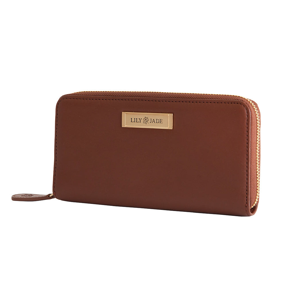 Amber Wallet Leather - Lily Jade