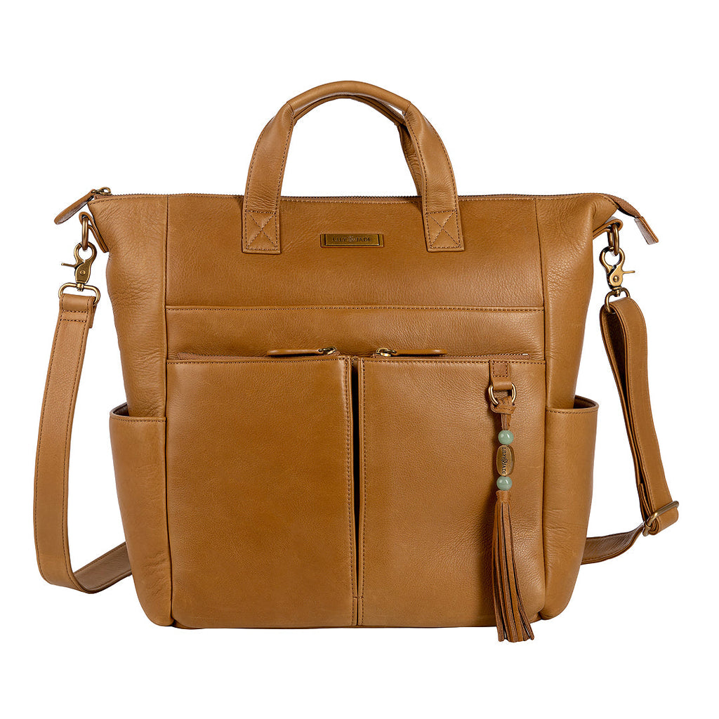 The New Caroline - Old English Sand Leather - Lily Jade