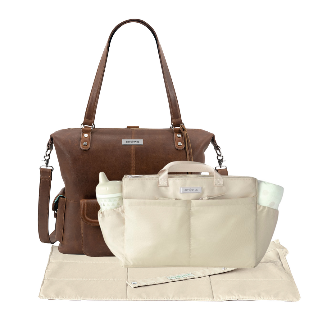 Meggan Baby Tote Leather