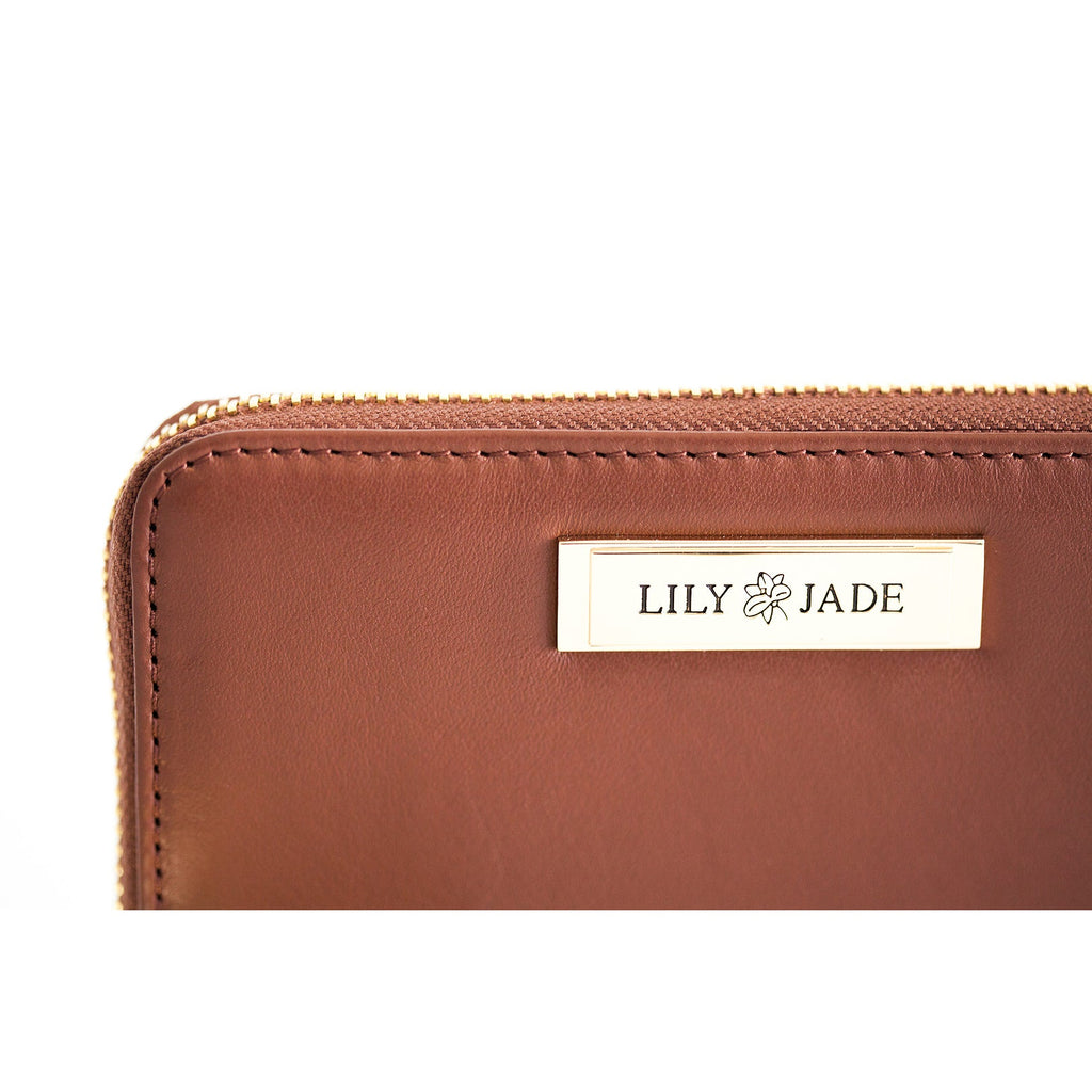 Amber Wallet Leather - Lily Jade