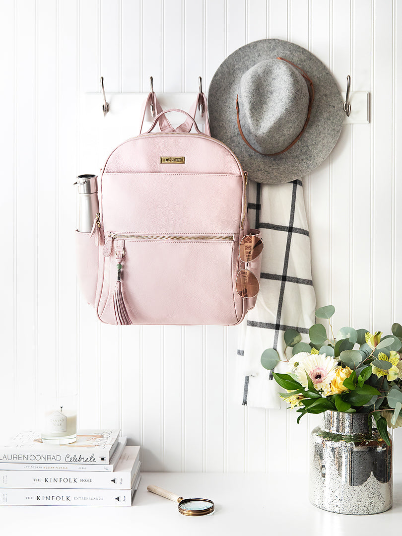 Start Your Vacay Natural Straw Oversized Backpack
