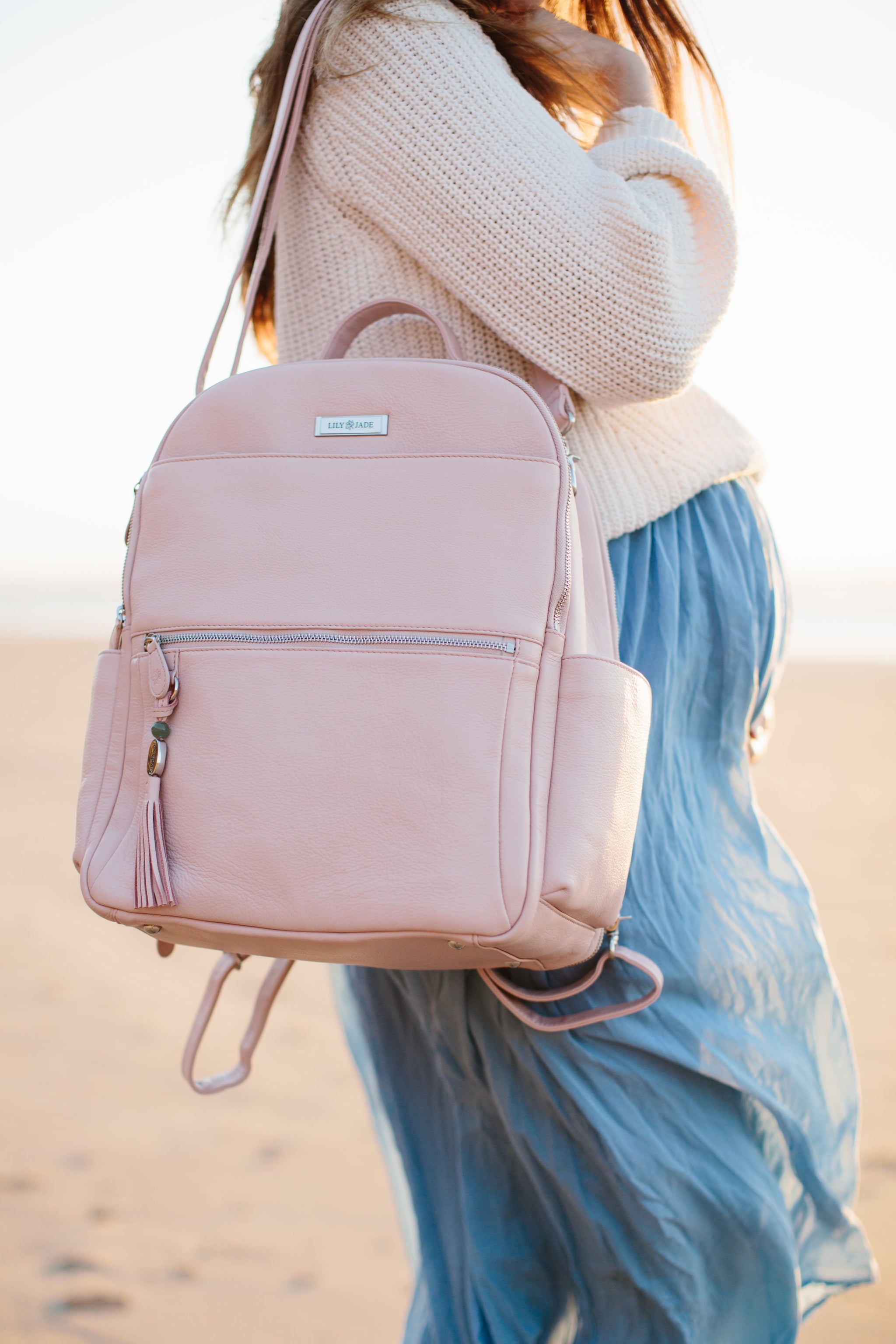 Large Anna Backpack Leather