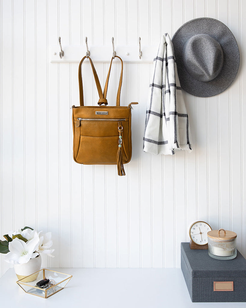 McKenna - Old English Sand Leather - Lily Jade