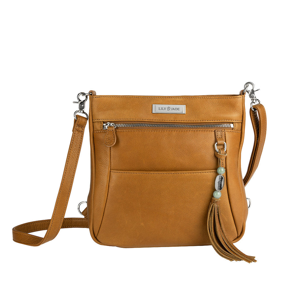 McKenna - Old English Sand Leather - Lily Jade