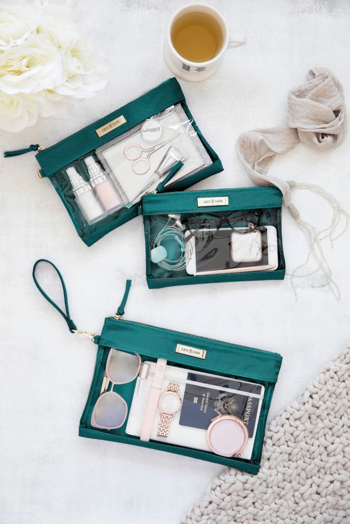 Packing Cases - Arabian Sea Teal & Gold - Lily Jade