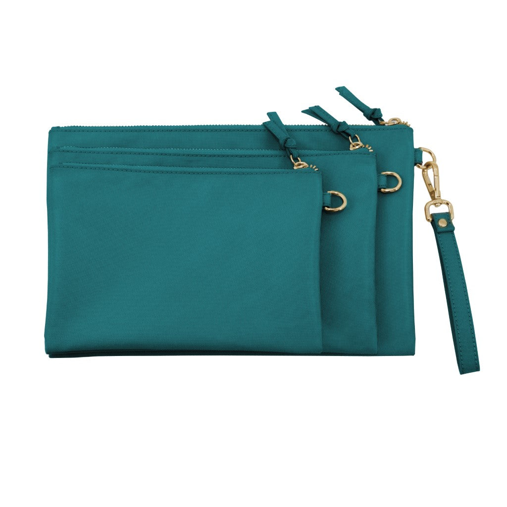 Packing Cases - Arabian Sea Teal & Gold - Lily Jade
