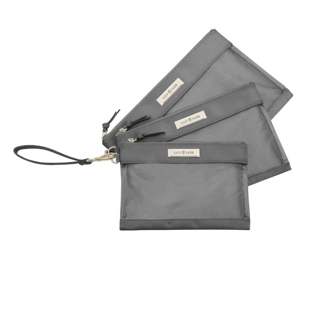 Packing Cases - Charcoal & Gold - Lily Jade