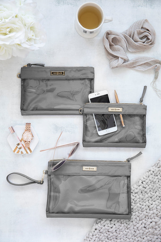 Packing Cases - Charcoal & Gold - Lily Jade