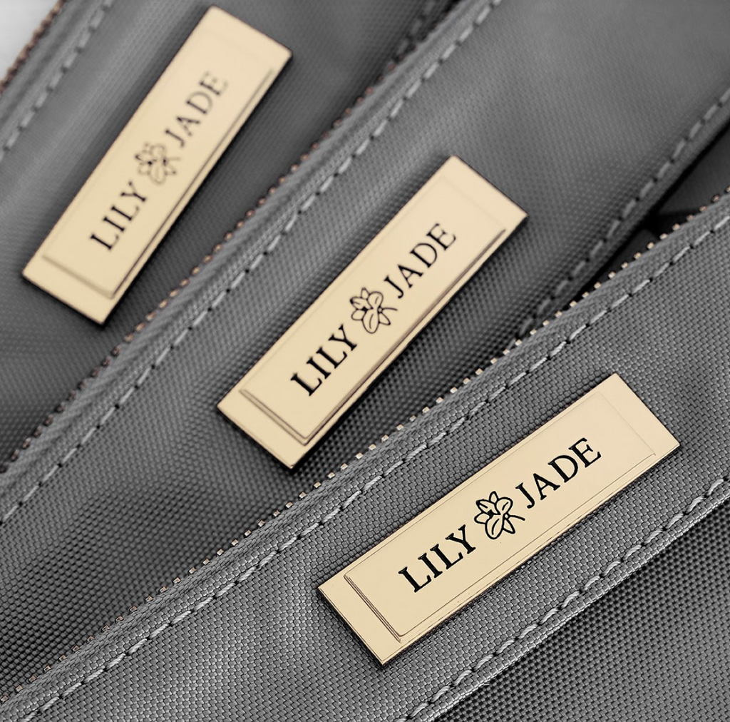 Packing Cases - Charcoal & Gold - Lily Jade