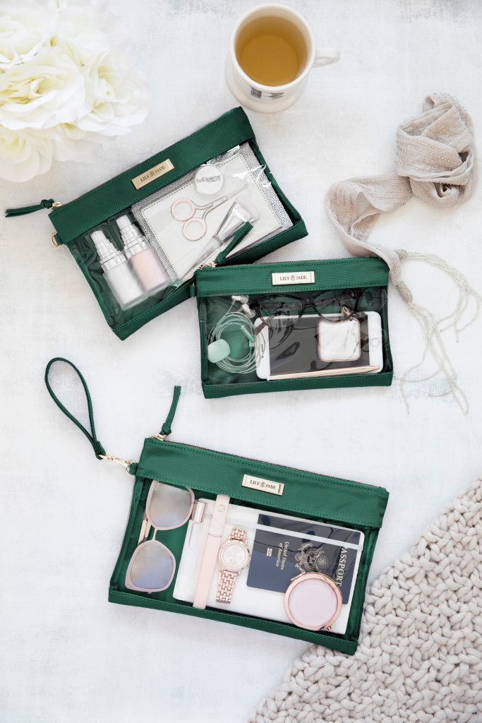 Packing Cases - Evergreen & Gold - Lily Jade
