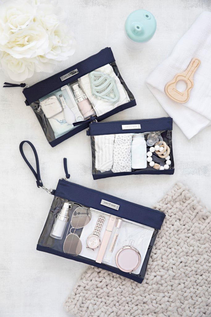 Packing Cases Navy & Silver - Lily Jade