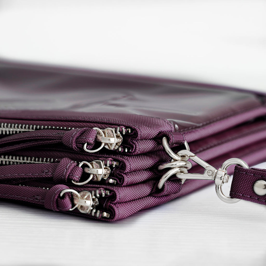 Packing Cases - Plum & Silver - Lily Jade