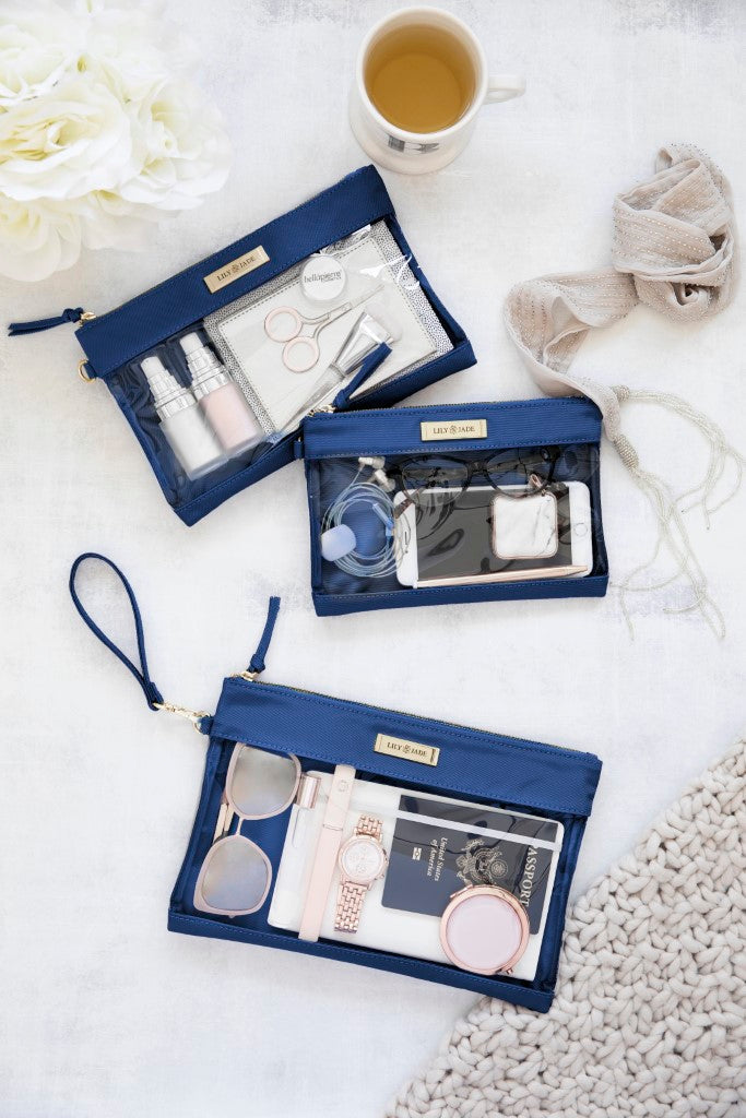 Packing Cases - Sapphire Blue & Gold - Lily Jade