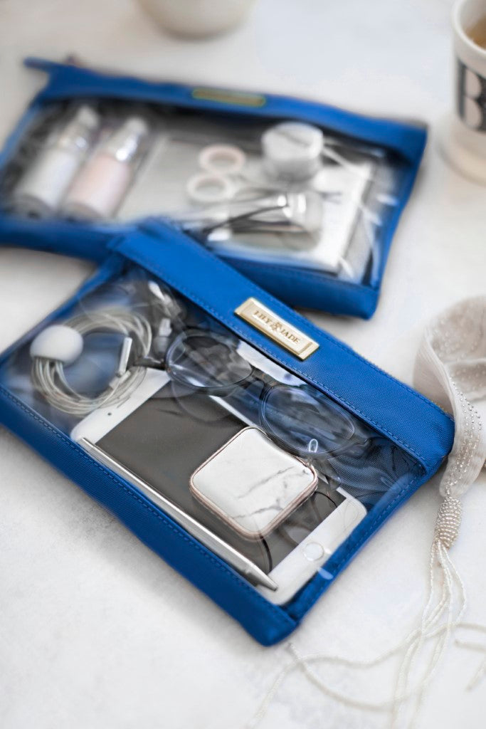 Packing Cases - Sapphire Blue & Gold - Lily Jade