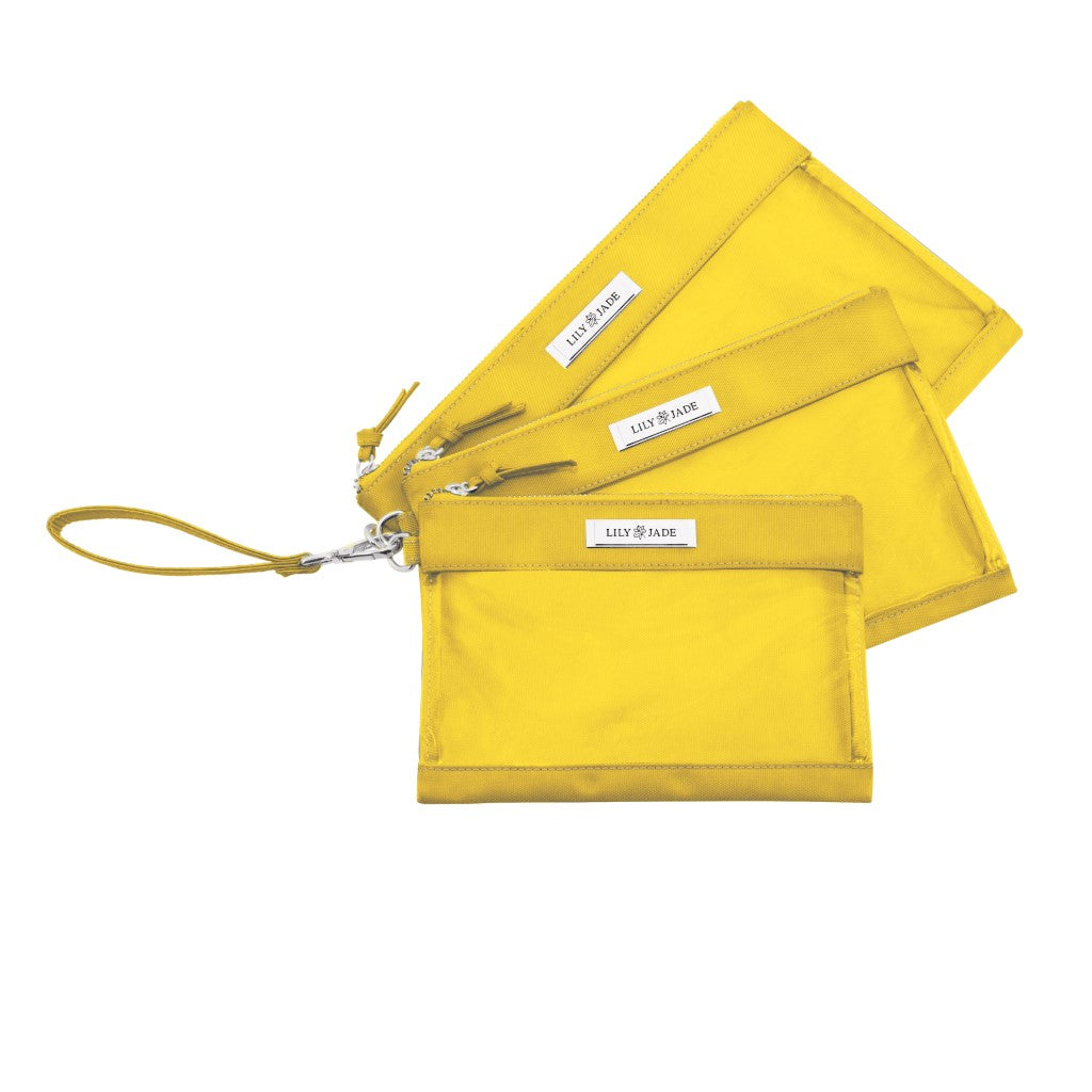 Packing Cases - Sunshine Yellow & Silver - Lily Jade