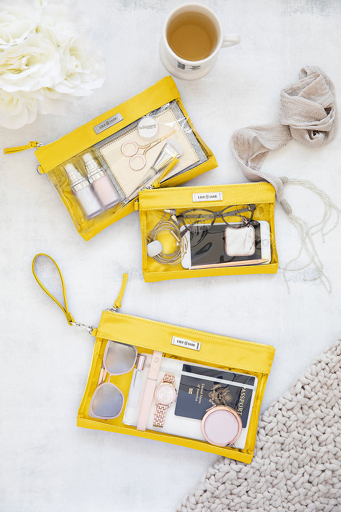 Packing Cases - Sunshine Yellow & Silver - Lily Jade