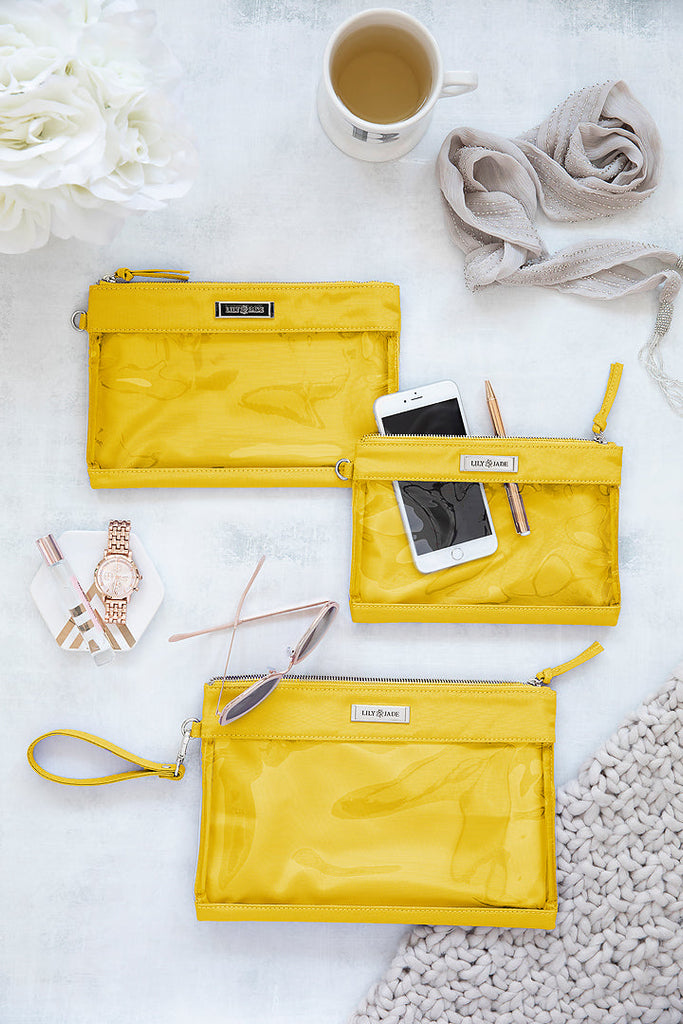 Packing Cases - Sunshine Yellow & Silver - Lily Jade