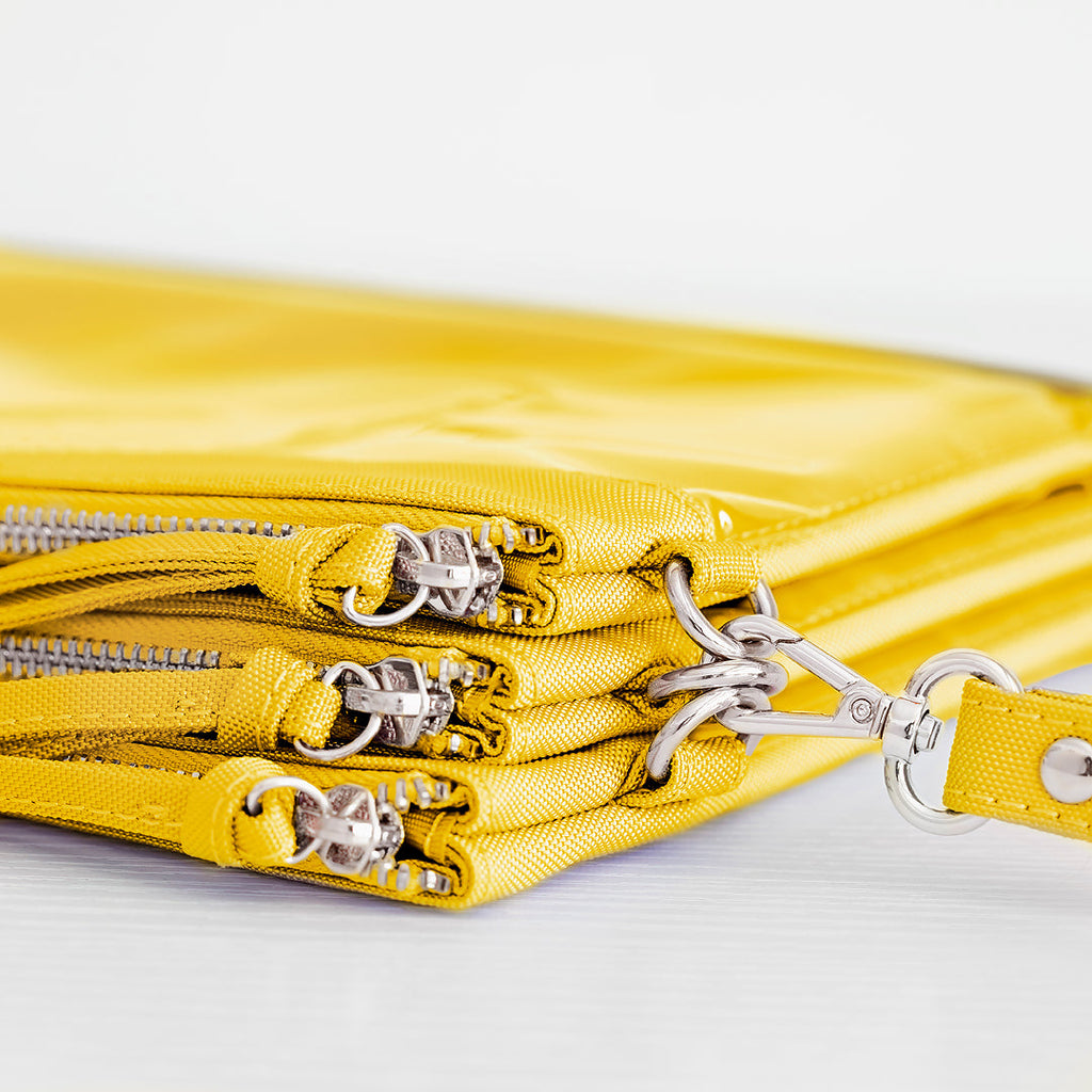 Packing Cases - Sunshine Yellow & Silver - Lily Jade