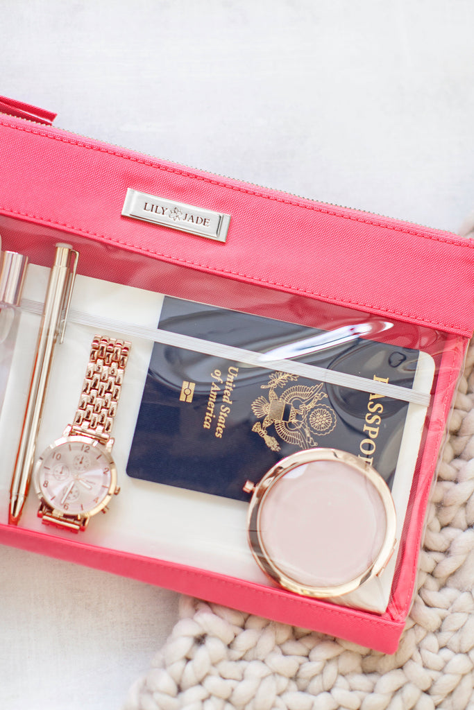 Packing Cases - Watermelon & Silver - Lily Jade